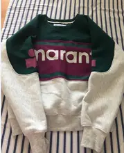 Newest Women Letter Flocking SweaterShirt With Long Sleeves & O Neck – Ladies/Female 2018 New Letter Pullovers Sweatshirts