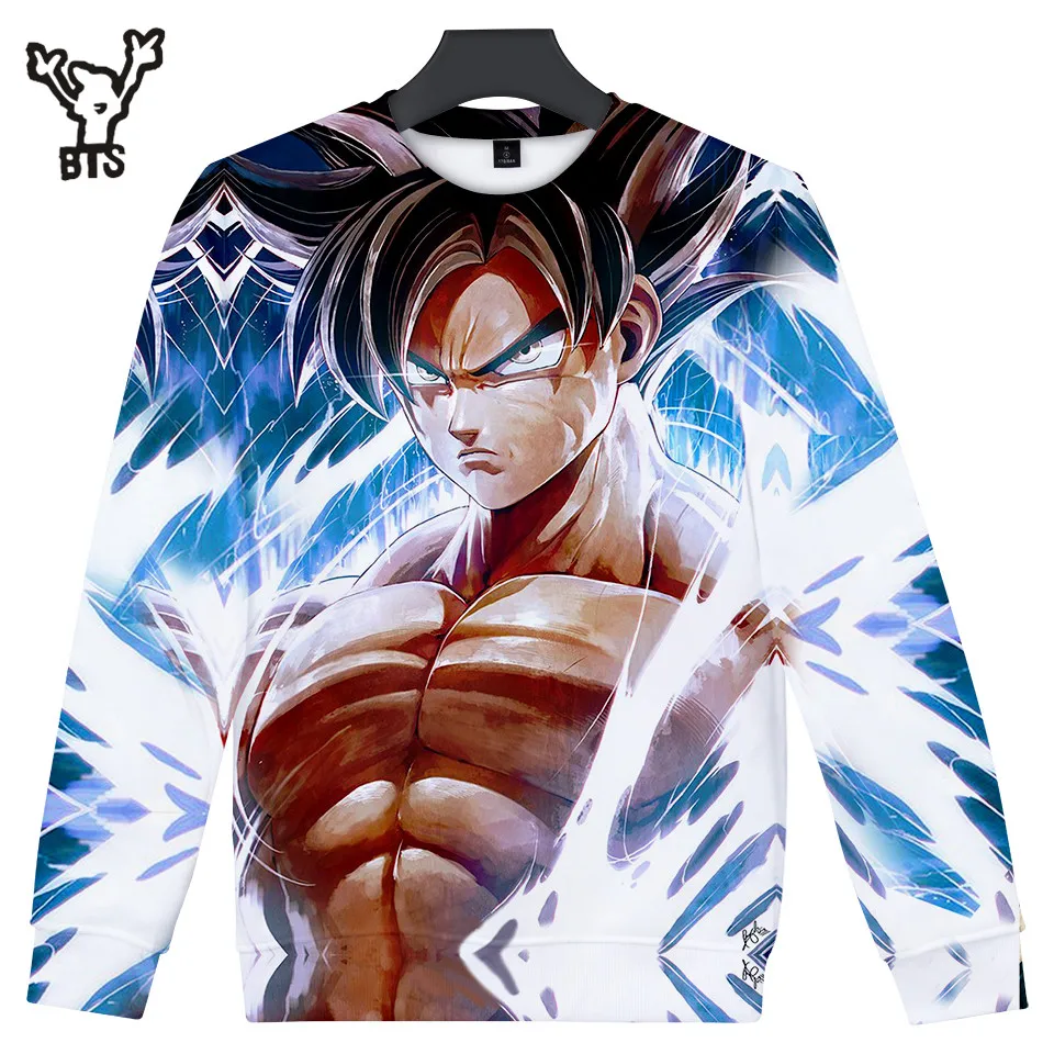 

2018Hot Sale Dragon Ball 3D Funny Colorful Sweatshirt Cool Men/Women Long Sleeve Popular Fashion Print Cartoon Plus Size 4XL
