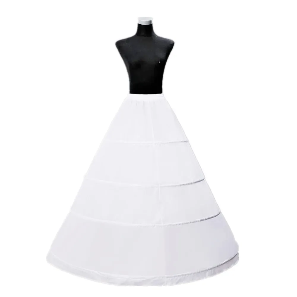 

New Arrival White Petticoat Crinoline Slips Underskirts for Ball Gown Wedding Prom Dresses Skirt