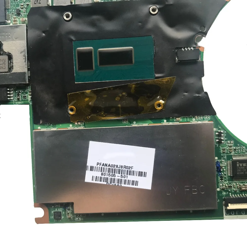 Материнская плата для ноутбука HP X360 G1 13 4000 801505 601 501 001 с ЦП 8 ГБ ОЗУ DA0Y0DMBAF0 МБ 100%