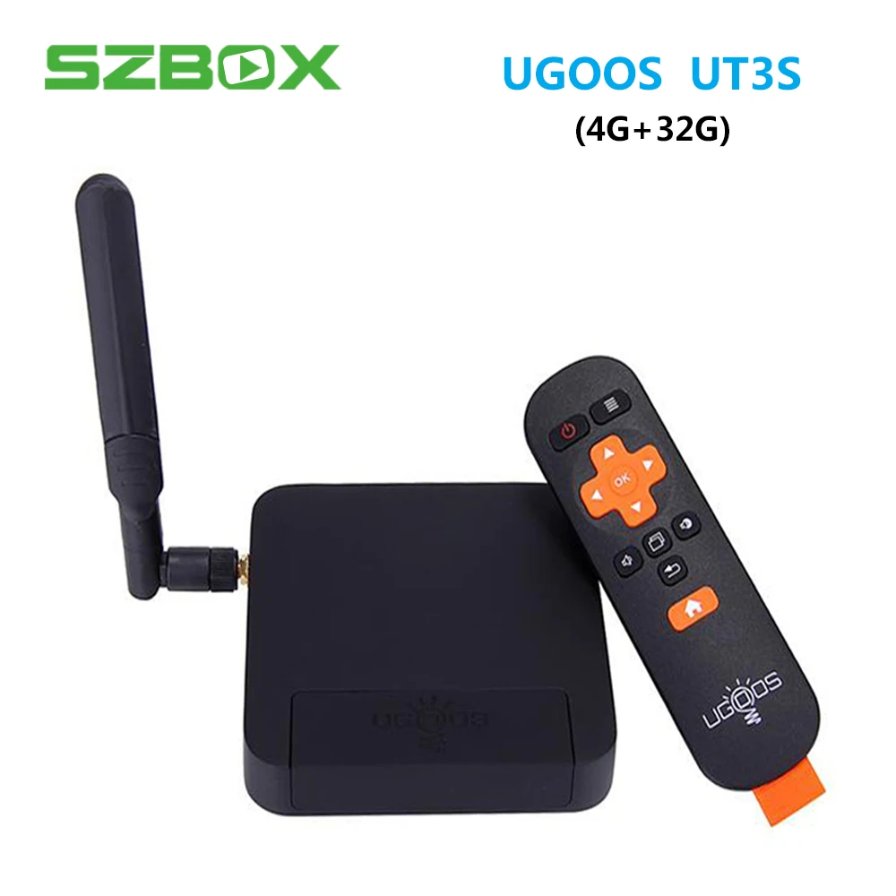 

UGOOS UT3S Smart TV Box RK3288 Quad Core 4GB/32GB Smart Android TV Box 2.4GHz/5GHz WiFi Bluetooth4.0 4K Media Player Android 4.4