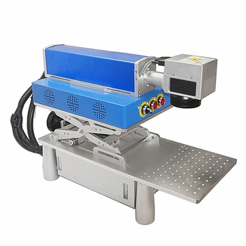 

LY FB-01 Smart Desktop Metal Fiber Laser Marking Machine 20W 1065nm CNC Laser Engraver