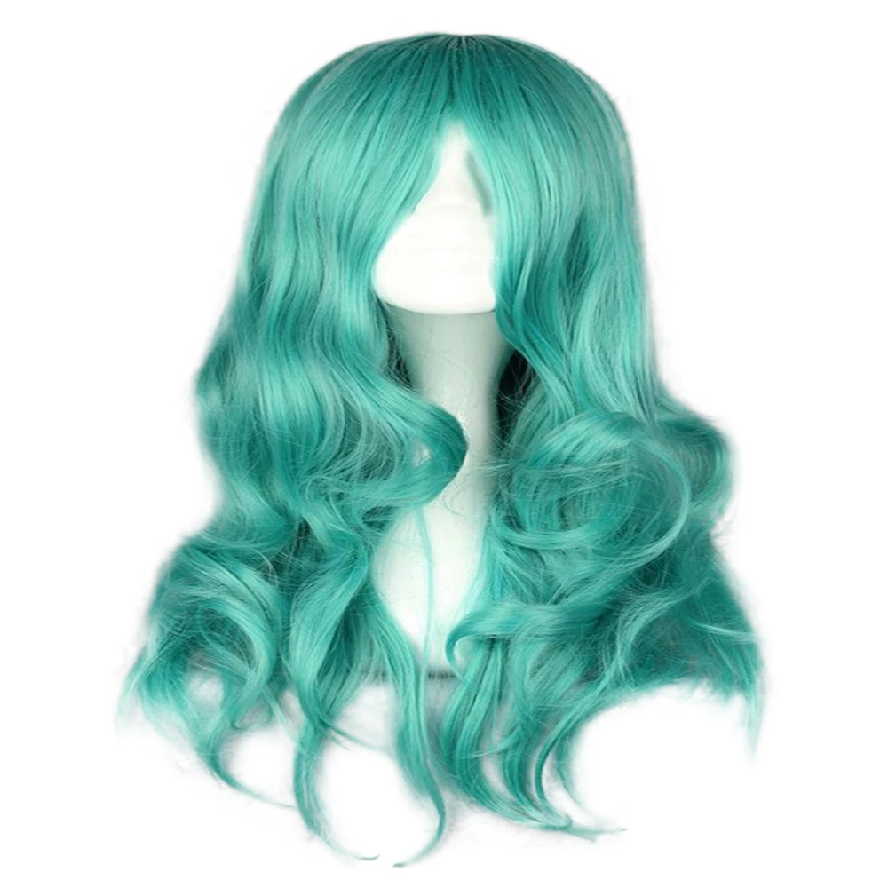 HAIRJOY Brown 70cm Long Wavy Synthetic Hair Wig 5 Colors Available