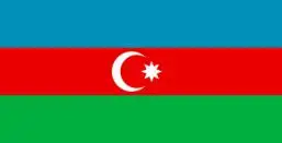 

Azerbaijan Flag National Polyester Banner Flying150* 90cm 3ft x 5ft flag All over the world Worldwide outdoor
