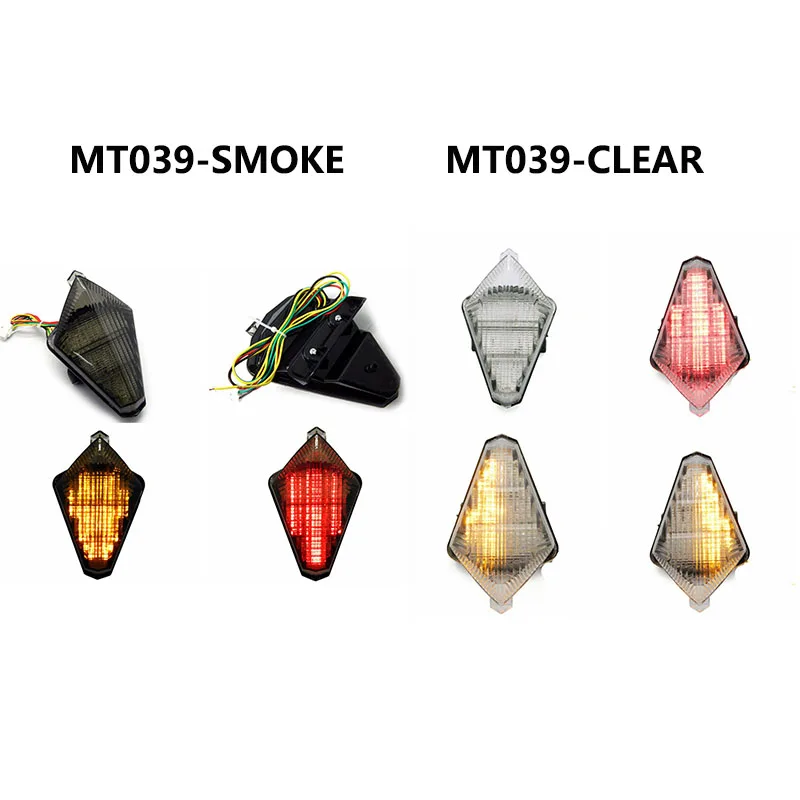 

For Yamaha YZF-R1 2007-2008 TMAX S30 2012-2014 Motorcycle LED Tail Light Turning Singal Light Stop Lamp Brake Light