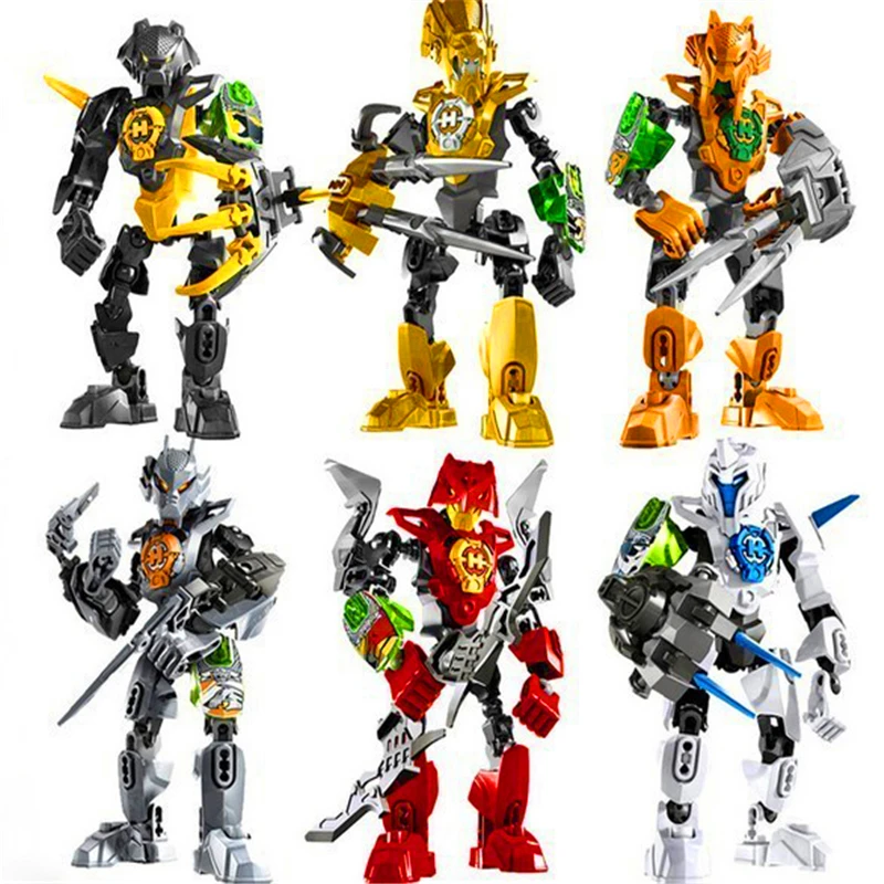 

LELE 6Pcs/Set Star Wars NEX STRINGER AULK FRNO STORMER Building Blocks Brick Compatible LegoIN Technic Playmobil Toys