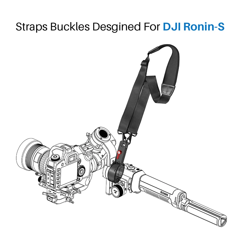 DJI RONIN S Accessory Hang Straps Buckles Hand Free Release Strap Belt for Dji Ronin S Gimbal DJI RONIN S Accessory Hang Straps Buckles Hand Free Release Strap Belt for Dji Ronin S Gimbal