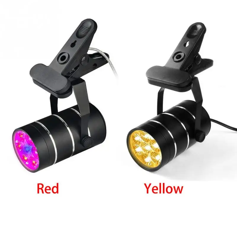 Garden Plant Growth Indoor 360 degree rotation Flexible Clamp Spotlight Adjustable LEDin LED