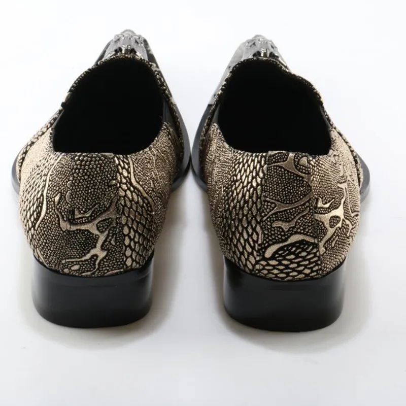 Zobairou итальянский Для мужчин S Обувь брендов металлический Кепки Бархатные мужские туфли модные с острым носком мужские лоферы Свадебная