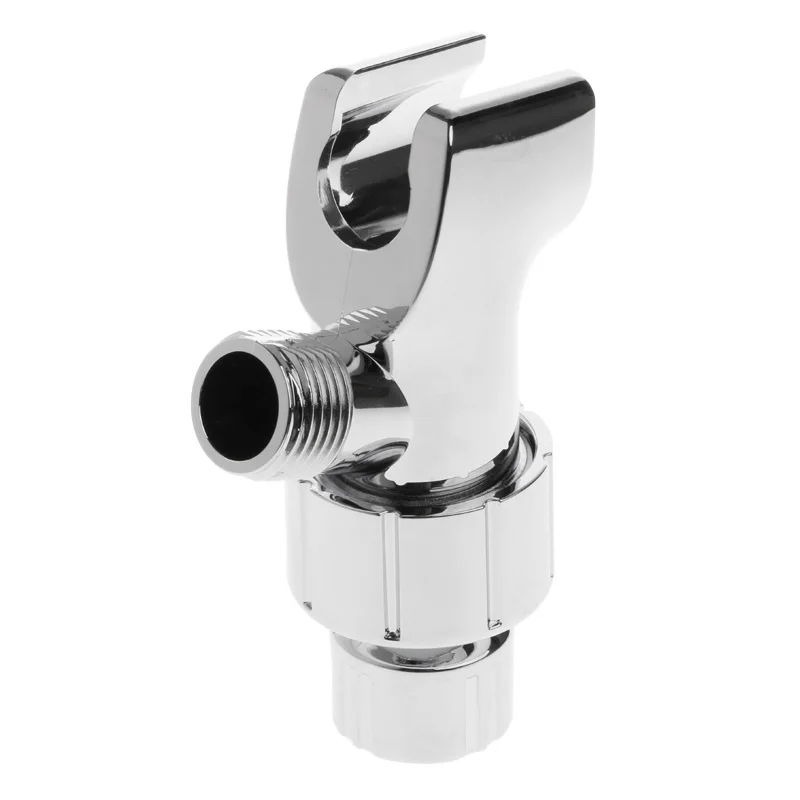 Universal Shower Head Holder Arm Mount Adjustable Screwed On Bracket G1