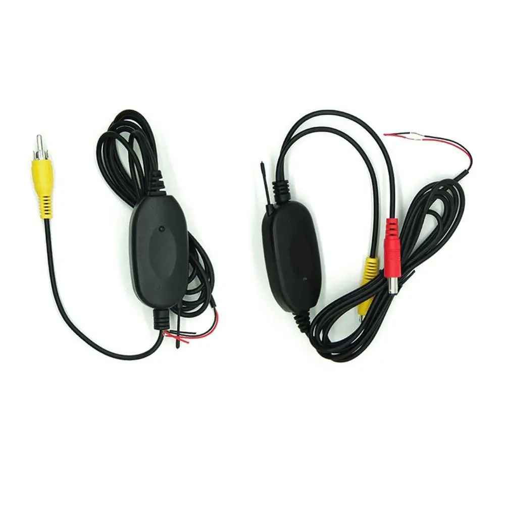 

Wireless RCA Video Transmitter/Receiver for Car Backup/Front Dash Camera Wireless Transmitter/Receiver for the Car Rear Camera