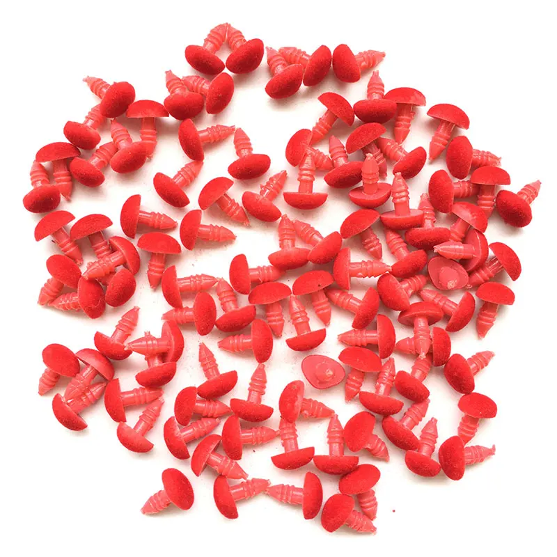 9*11mm Plastic Triangle Velvet Noses Buttons Eyes DIY for Bear Toy DIY Safety Puppy Dog Nose Accessories for Doll Toy 100pcs/lot plush doll accessories doll accessories doll clothes accessories glass doll eyes doll bag toys doll eyes doll wigs doll eyewear accessories doll eyelashes custom doll dollhouse violin crafts