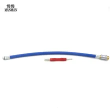 High quality self deducted internal type inflatable mouth hose copper head gas mouth,Rubber Inflating Hose Air Tire Inflator