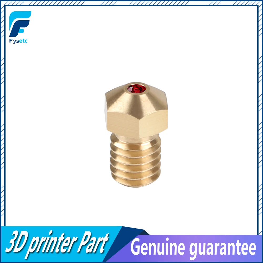 High Temperature E3D Ruby Nozzle V6 1 75mm Nozzles 0 4mm Compatible PETG ABS font b