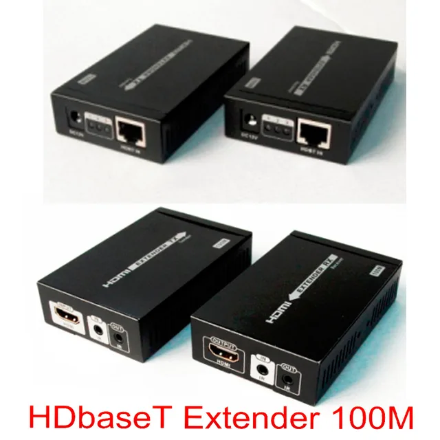 Special Offers HDbaseT Extender transmits HDMI signal 100M LKV375-100 Extend 1080p 3D, 24bits deep color, 4kx2k, CEC and HDCP