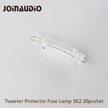 JOINAUDIO усилитель протектор Стеклянная трубка предохранитель лампы с высокой надежностью SK2(20 шт для 1 комплекта