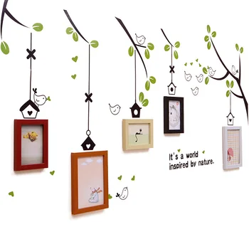

Photo Wall Background Wall Clip Children's Room Hanging Photo Wall Without Nails Photo Frame Hanging Wall Small Fresh Ins Twine