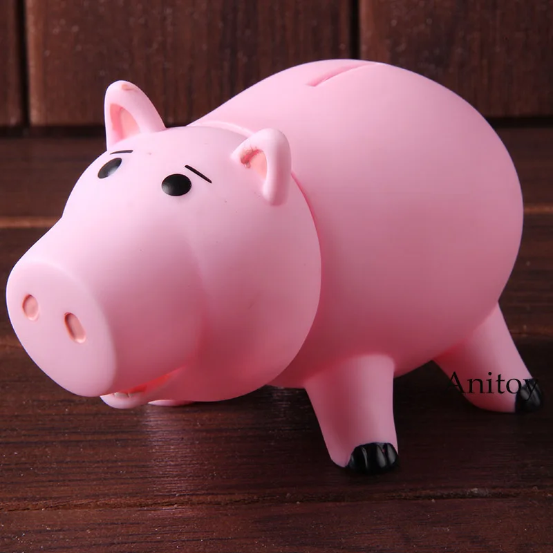 

Cartoon Toy Story Hamm Piggy Bank Pig Money Bank PVC Kawaii Action Figure Collectible Model Toys for Children Kids Birthday Gift