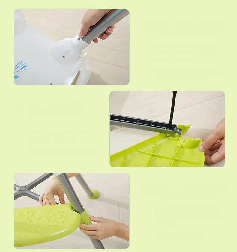 Baby High Chair Children Dining Chair 4In1 Portable Multi Highchair With Non Slip Foot Modern Safety Belt Kid Eat High Chairs For Home For 0-3 Years Old Children