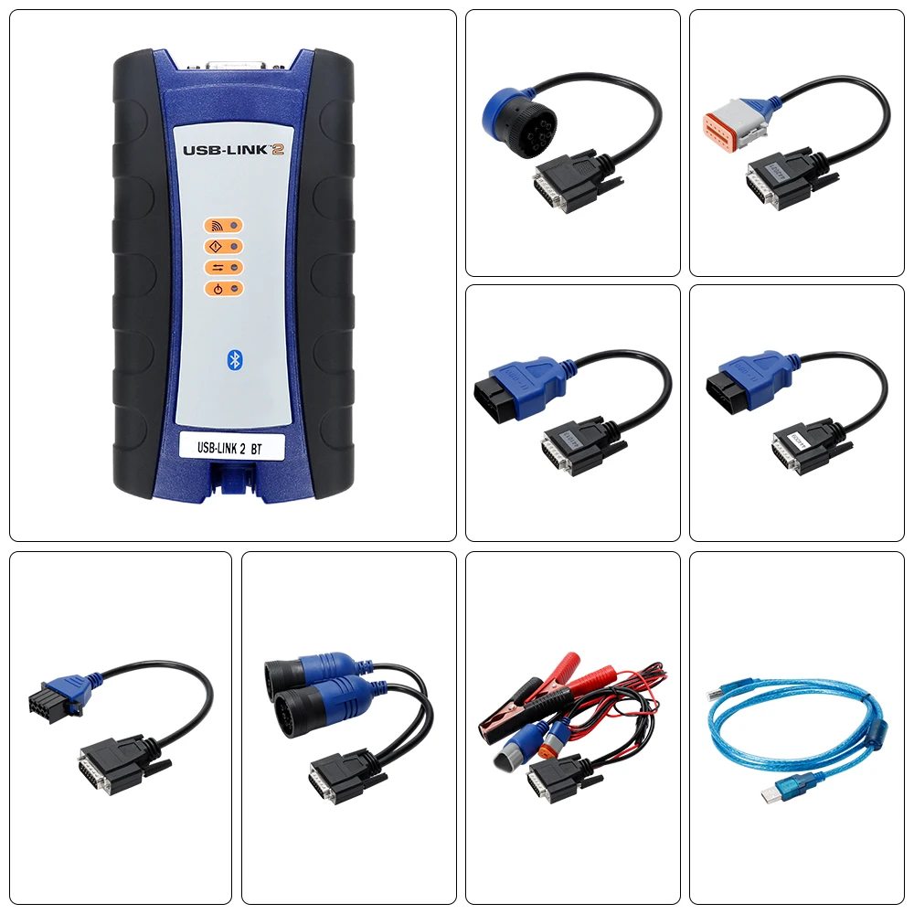 

TRUCK Diagnostic TOOL NEXIQ2 NEXIQ 125032 USB Link Truck Diagnose NEXIQ USB Link with All Installers Nexiq 2 better than DPA5