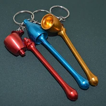 Случайный цвет Мини Гриб дым металлические трубы Портативный Творческий курительная трубка травы табака трубы подарки наргиле сорняки измельчитель дыма