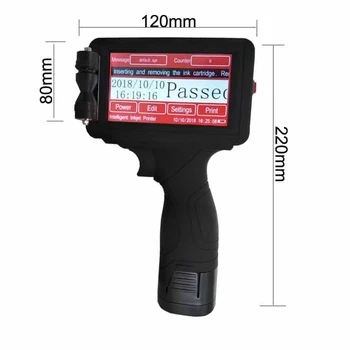 

Nataly M7 Handheld Inkjet Printer / Portable Inkjet Date Coder / Printing Code Machine