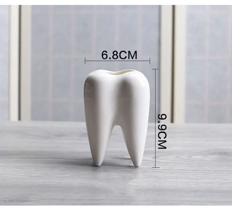 YeFine дизайнерские маленькие горшки для растений в форме зубов, мини-горшки для суккулентов, горшки для бонсай, керамические горшки для детской комнаты, офисный стол, Декор