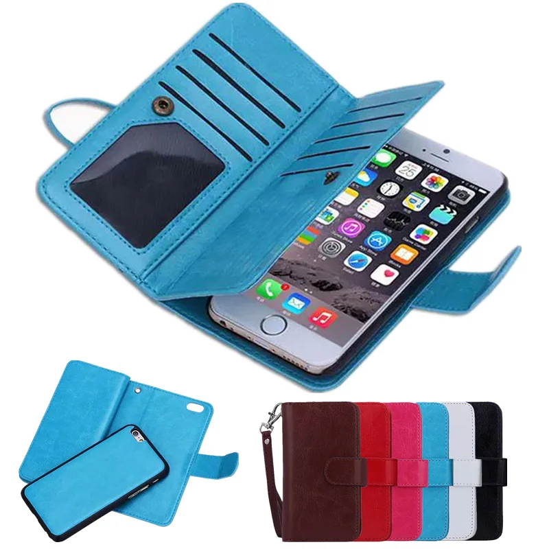 HAISSKY Case For iPhone X Xs 7 8 Plus 6 6S 5 5s SE Leather Luxury Wallet Flip Cover Magnetic Phone Case For iPhone XS Max XR HAISSKY Case For iPhone X Xs 7 8 Plus 6 6S 5 5s SE Leather Luxury Wallet Flip Cover Magnetic Phone Case For iPhone XS Max XR