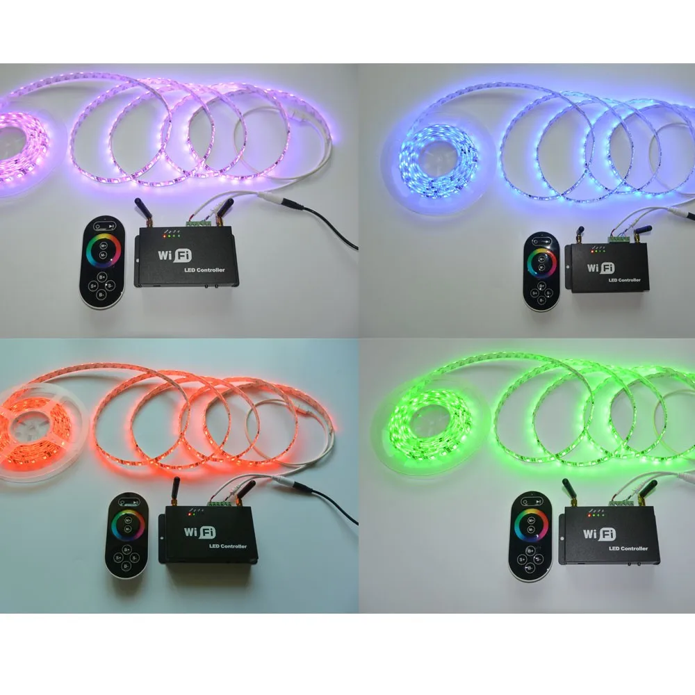 Wifi-LED-Controller-for-smart-Phone-with-RF-Touch-Screen-Remote-for-RGB-LED-Strips