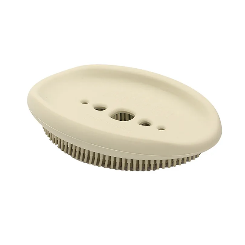 Multi-functional household storage soap Flexible Bathroom Silicone Soap Dish Storage Holder Soapbox Plate Tray Box (13)