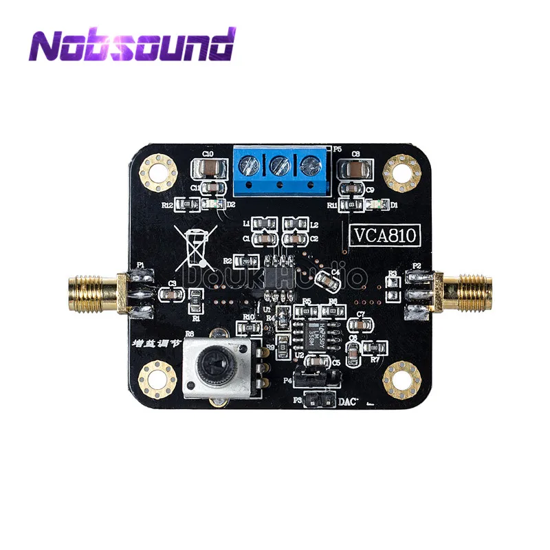 Voltage Controlled Gain Amplifier VCA810 Adjustable Gain 40dB