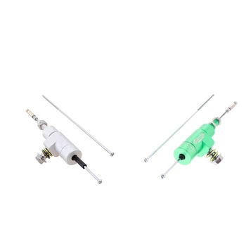 

Aluminum Motorcycle Hydraulic Clutch Master Cylinder Brake Pump M10x1.25mm for ATV Silver+Green