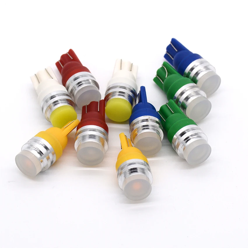 

2015 New 100Pcs/Lot T10 194 W5W LED 0.5W DC12V Car Instrument Lights Universal Auto Dashboard Lamps