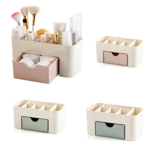 

Large Storage Boxes Cosmetic Beauty Make Up Box Bins Case Makeup Nail Jewelry Saloon Vanity Case Organizer Container Gift