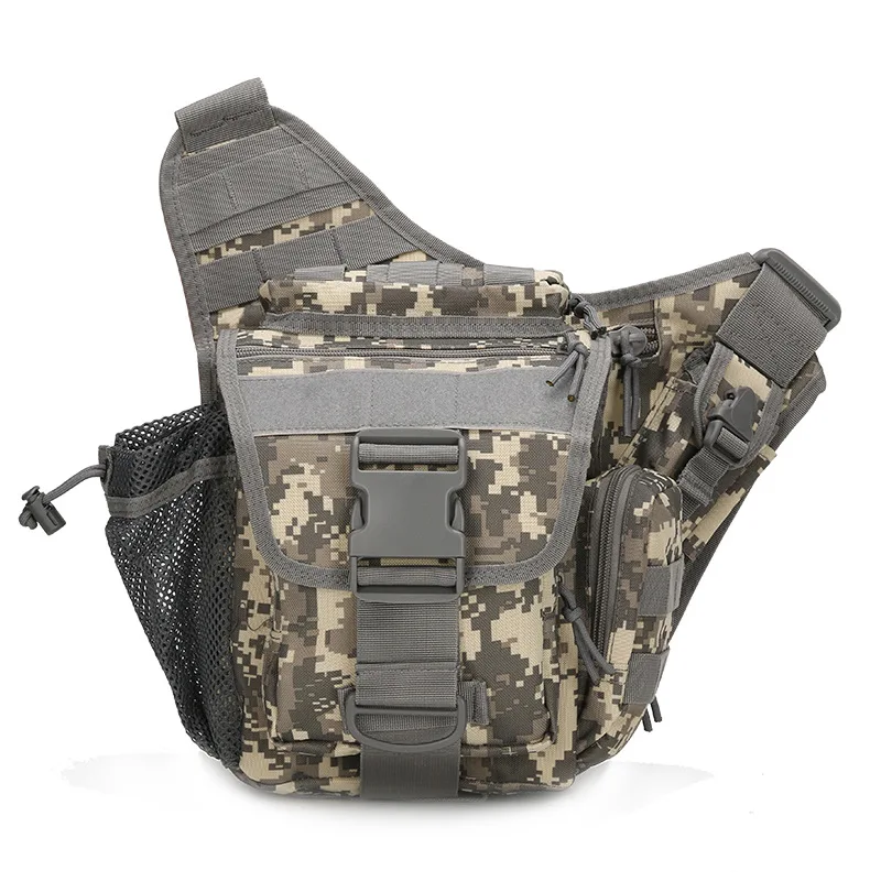 Upgrade Camouflage 3C Pocket Belt 1000D Bag Messenger Tactics Multifunkční muži Fotoaparát Bag Jambe Bolsillo Tactico Saddle