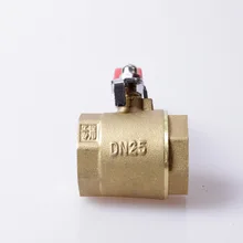 101 медный шаровой клапан двойной провод шаровой клапан 4 точки-2 дюйма в пределах зубьев вычитания медный клапан доступный