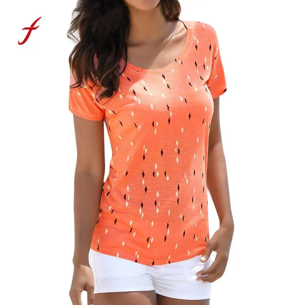 

T Shirt Women New t-shirts women 2018 vogue Vintage tshirts cotton Loose Short Sleeve Printed Casual T-Shirt Tops dropshipping