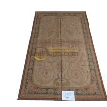 Ковер для спальни Французский Aubusson ковер Шерстяные Ковры Ручной 152 см x 244 см(5 'x 8') 325 gc125aub yg19