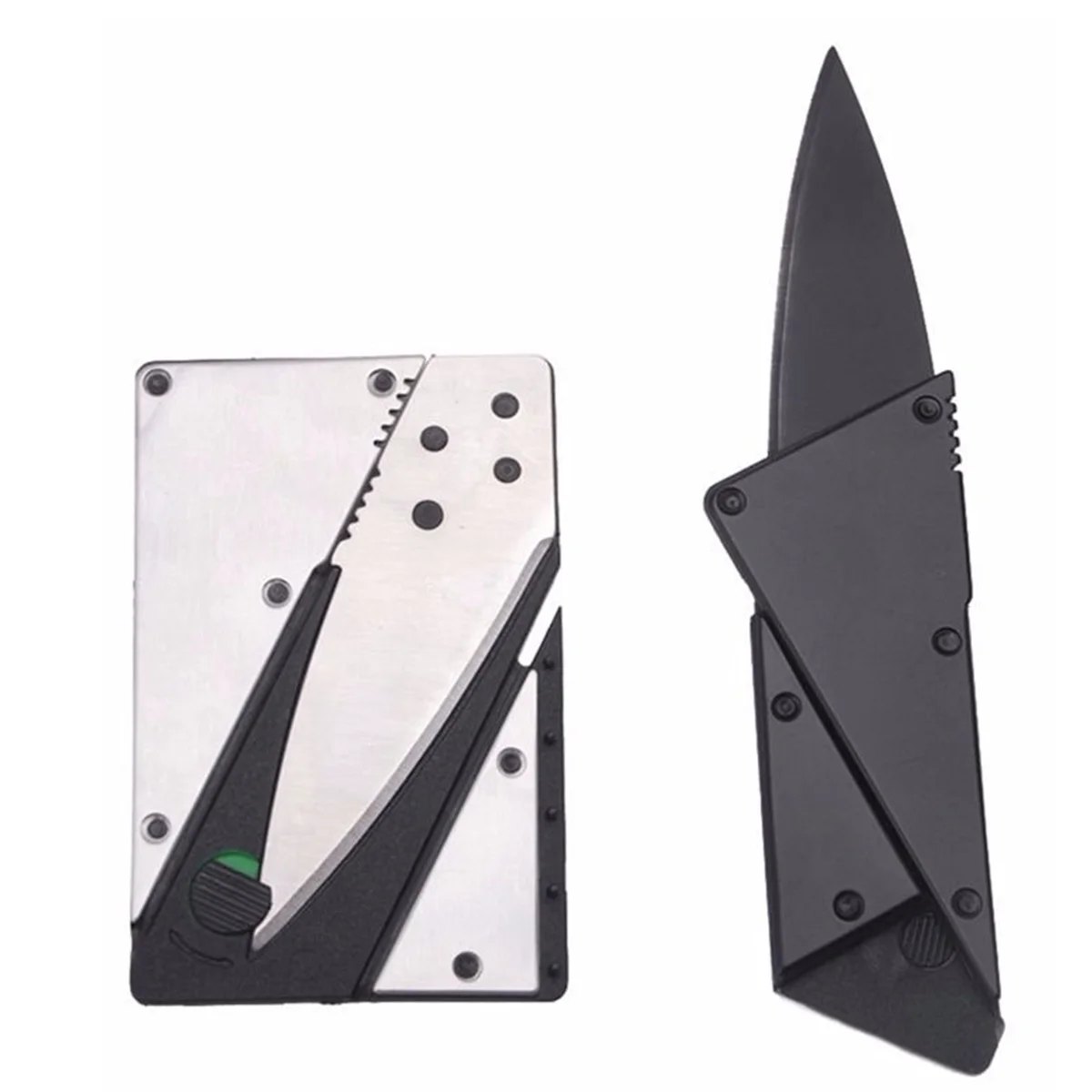 Credit card knife mini wallet outdoor pocket knife Hunting camping kitchen hand tool knife sharp portablesurvival folding knife