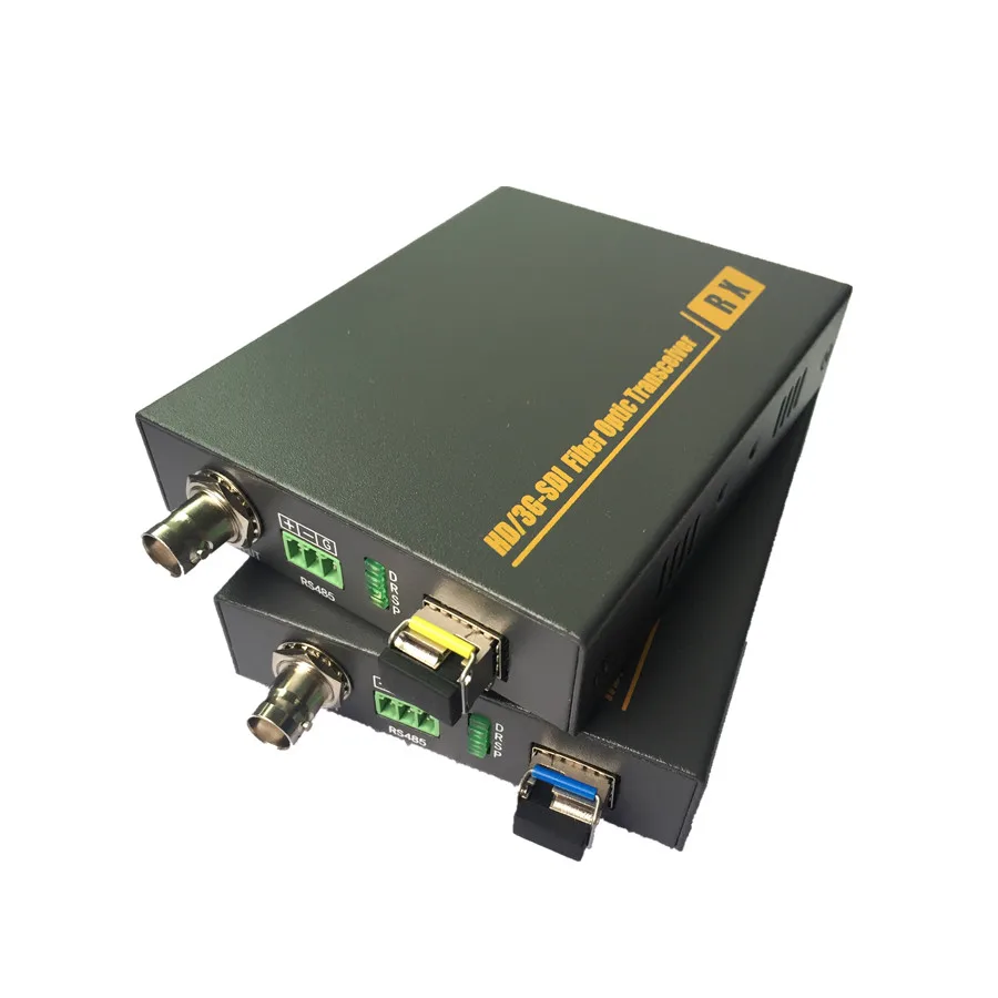 Zy stf501 HD SDI BNC fibra media converter 3G Волокно оптический передатчик видео ресивер удлинитель