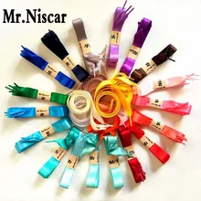 Mr. Niscar/10 пар; ; модные разноцветные женские кроссовки со шнурками из шелковой ленты на плоской подошве; спортивная обувь; фантастические шнурки