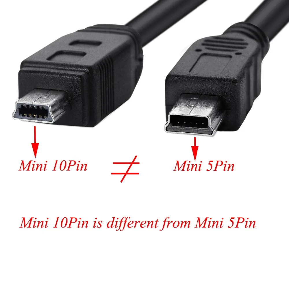 Bochara 1 м USB 3,0 тип A штекер мини 10 Pin Тип B Мужской кабель для передачи данных двойное экранирование(фольга+ Плетеный) супер скорость