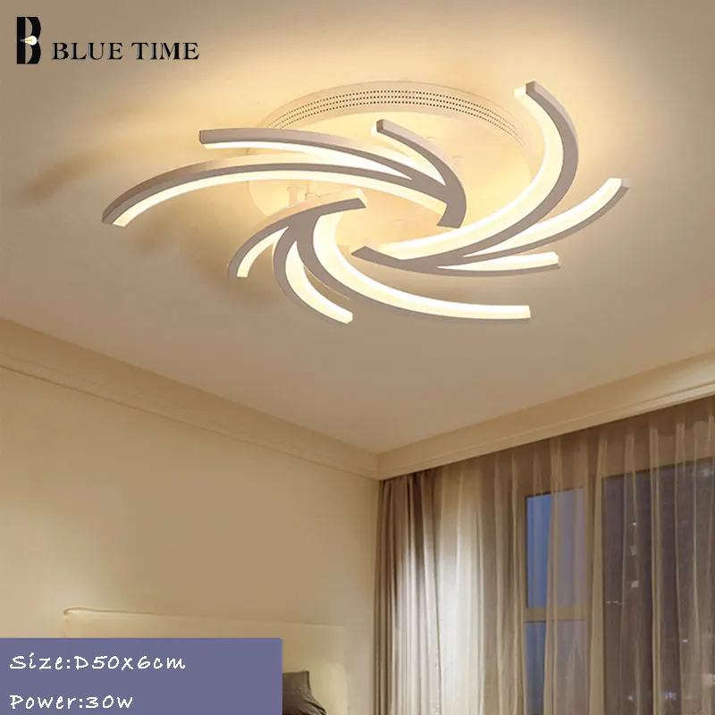  Minimalist Creative Modern Led Ceiling Lights For Living Room Bedroom White Color Home Led Ceiling  - 32907551149
