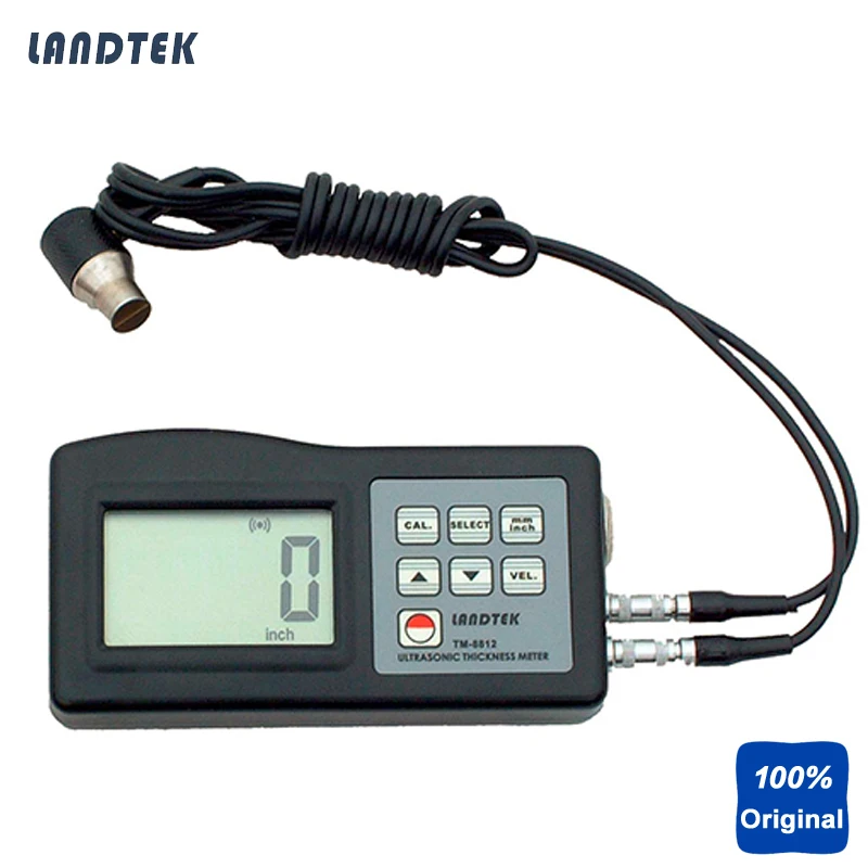Tongbao TM-8812 Digital Ultrasonic Thickness Gauge 1.2-225mm 0.05-8 inch Tongbao TM-8812 Digital Ultrasonic Thickness Gauge 1.2-225mm 0.05-8 inch