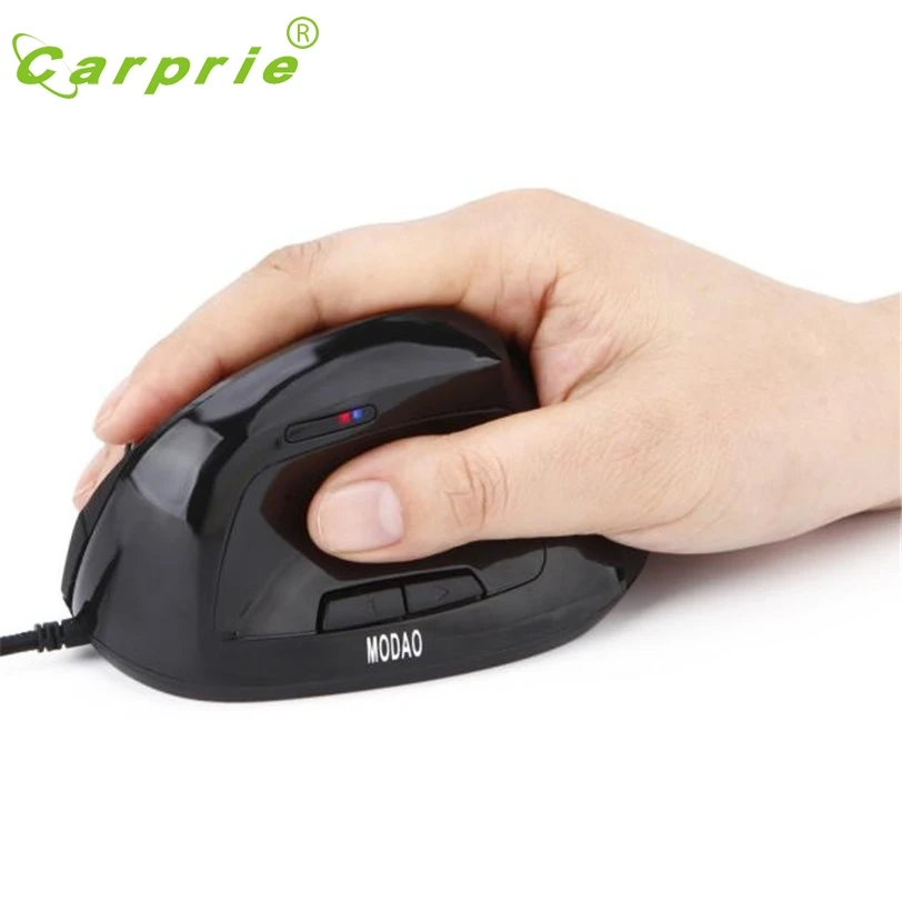 CARPRIE стиль 6 клавиш USB Проводная вертикальная мышь с dpi светодиодный светильник индикатор 20J Прямая поставка