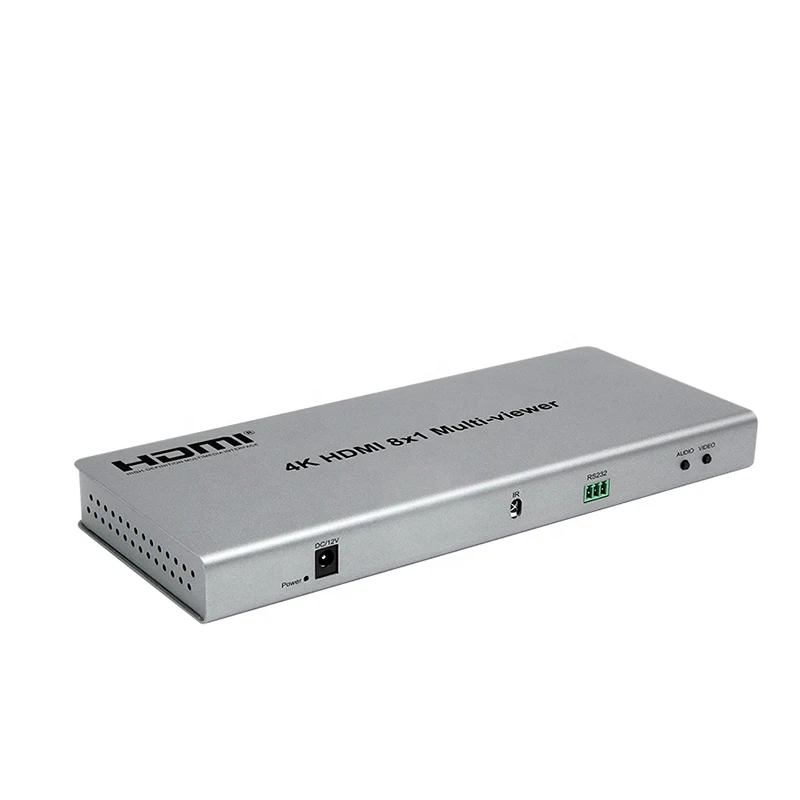 SZBITC 4K HDMI Quad multi-просмотра 8x1 HDMI коммутатор делитель дисплей 8 HD цифровой видеосигнал на том же экране