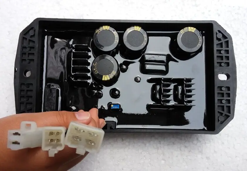 Бензиновый генератор АРН 380 кВт 10 15 20 в трехфазный GX620 GX630 HC310 AVR плата регулятора