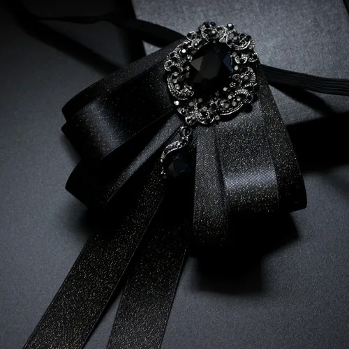 Новая английская Мужская рубашка ручной работы галстук-бабочка модное мужское платье черный чудесный галстук-бабочка - Цвет: 08
