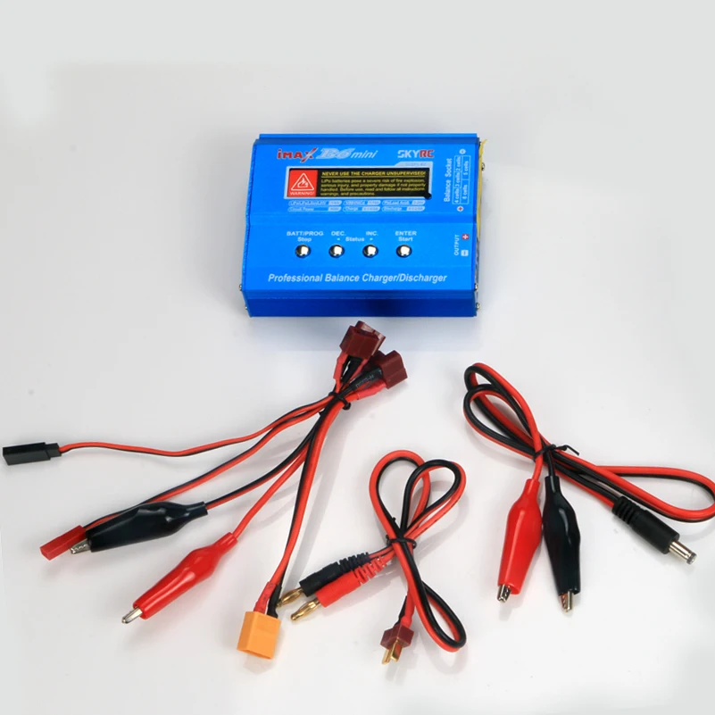 

Original SKYRC IMAX B6 mini 60W Balance Charger 5W Discharger for RC Helicopter nimh nicd Aircraft Intelligent Battery Chargers