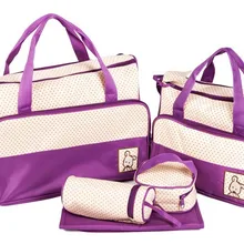 Акция! 5 шт. Мумия сумка для ребенка Сумки для подгузников много Цвета